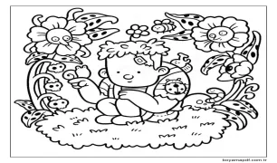 1 Yaş Çocuklar İçin Coco Wyo Boyama Sayfası