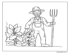 5 Yaş Çocuklar İçin Zombi Boyama Sayfası