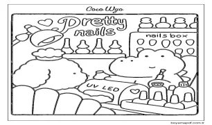 6 Yaş Çocuklar İçin Coco Wyo Boyama Sayfası