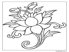 Aştamangala Lotus Boyama Sayfası