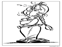 Asteriks ve Oburiks (2) Boyama Sayfası