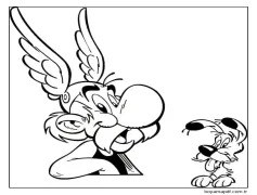 Asteriks ve Oburiks (5) Boyama Sayfası