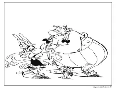 Asteriks ve Oburiks (6) Boyama Sayfası