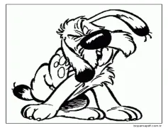 Asteriks ve Oburiks Yazdırılabilir Ücretsiz Boyama Sayfası