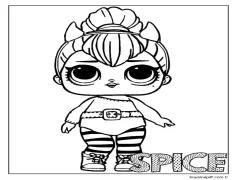 Baharat Lol Bebek Boyama Sayfası
