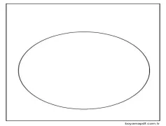 Basit Daire Boyama Sayfası