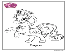 Bayou tatlı Boyama Sayfası