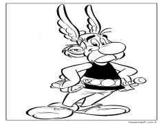 Bedava Asteriks ve Oburiks Boyama Sayfası