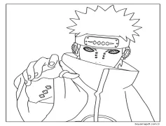 Bedava Naruto Boyama Sayfası