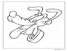 Bedava Pluto Görseli Boyama Sayfası