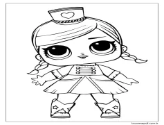 Binbaşı Lol Bebek Boyama Sayfası