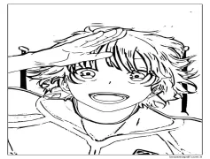 Blue Lock (10) Boyama Sayfası