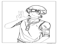 Blue Lock (12) Boyama Sayfası