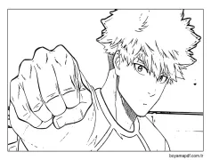 Blue Lock (21) Boyama Sayfası