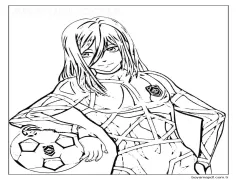 Blue Lock (8) Boyama Sayfası