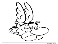 Boyama Asteriks ve Oburiks Boyama Sayfası