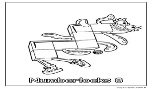 Boyama Numberblocks Boyama Sayfası