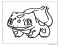 Bulbasaur ücretsiz resim Boyama Sayfası