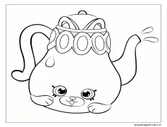 Çaydanlık 2 Boyama Sayfası