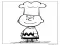 Charlie Brown'ı Pişirin Boyama Sayfası
