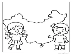 Çin çocuklar için ücretsiz yazdırılabilir Boyama Sayfası