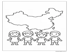 Çizmek Çin yazdırılabilir Boyama Sayfası