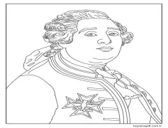 Çizmek Fransa yazdırılabilir temel Boyama Sayfası