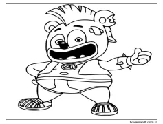 Çizmek Gummy Bears 4 Boyama Sayfası