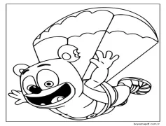 Çizmek Gummy Bears 7 Boyama Sayfası