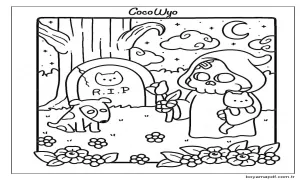 Coco Wyo (3) Boyama Sayfası