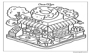 Coco Wyo (7) Boyama Sayfası