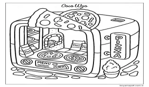 Coco Wyo (8) Boyama Sayfası