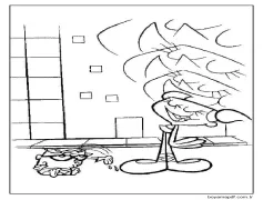 Dee Dee ve Bebek Dexter Boyama Sayfası