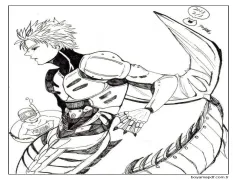 Denizde Taze Genos Boyama Sayfası