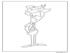 Dexter'ın Babası Boyama Sayfası