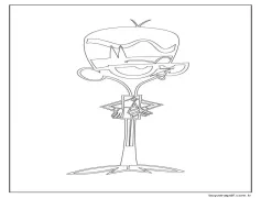 Dexter'ın Laboratuvarından Mandark Boyama Sayfası