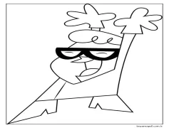 Dexter Mutlu Boyama Sayfası