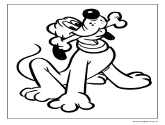 Disney Pluto Boyama Sayfası