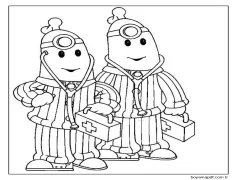 Doktorlar Pijamalı Muz Boyama Sayfası