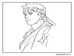 El Beraberlik Ryu Boyama Sayfası