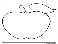 Elma Anahattı Boyama Sayfası