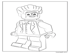 Eski Lego Stan Lee Boyama Sayfası
