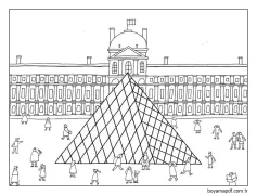 Fransa 2'yı Çizmek Boyama Sayfası