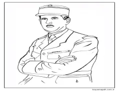 Fransa 6'yı Çizmek Boyama Sayfası