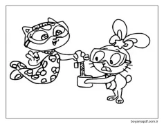 Gabby'nin Bebek Evi Yazdırılabilir Boyama Sayfası