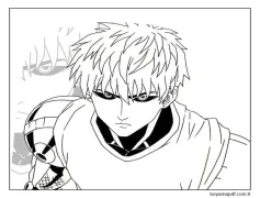 Genos Yakışıklı Boyama Sayfası