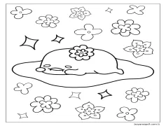 Gudetama (2) Boyama Sayfası
