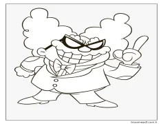 Gülümseyen Boyama Sayfası