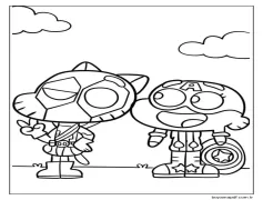 Gumball (14) Boyama Sayfası
