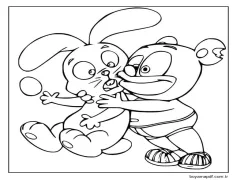 Gummy Bears Ücretsiz Yazdırılabilir Boyama Sayfası